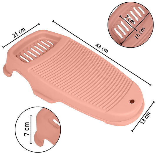 Cloth Washing Stone with Stand/Washing Stone for Bathroom Use/Durable Washing Stone with Stand for Hand Wash Clothes